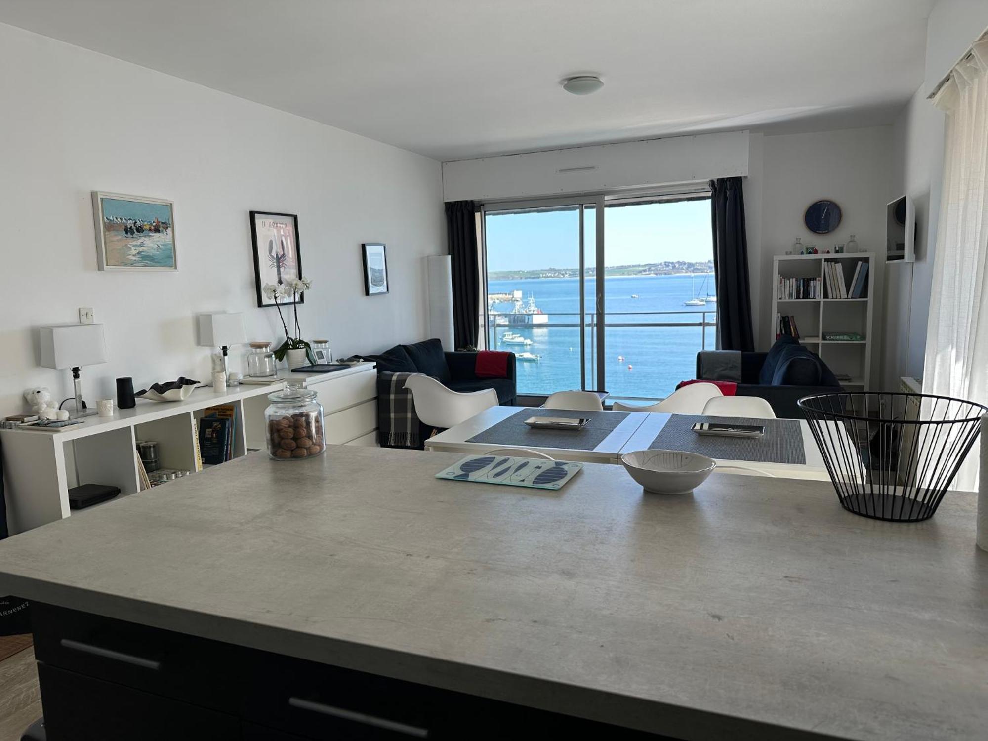Appartement Design VIII - Port Rosmeur - Sublime Vue Mer Douarnenez Kültér fotó
